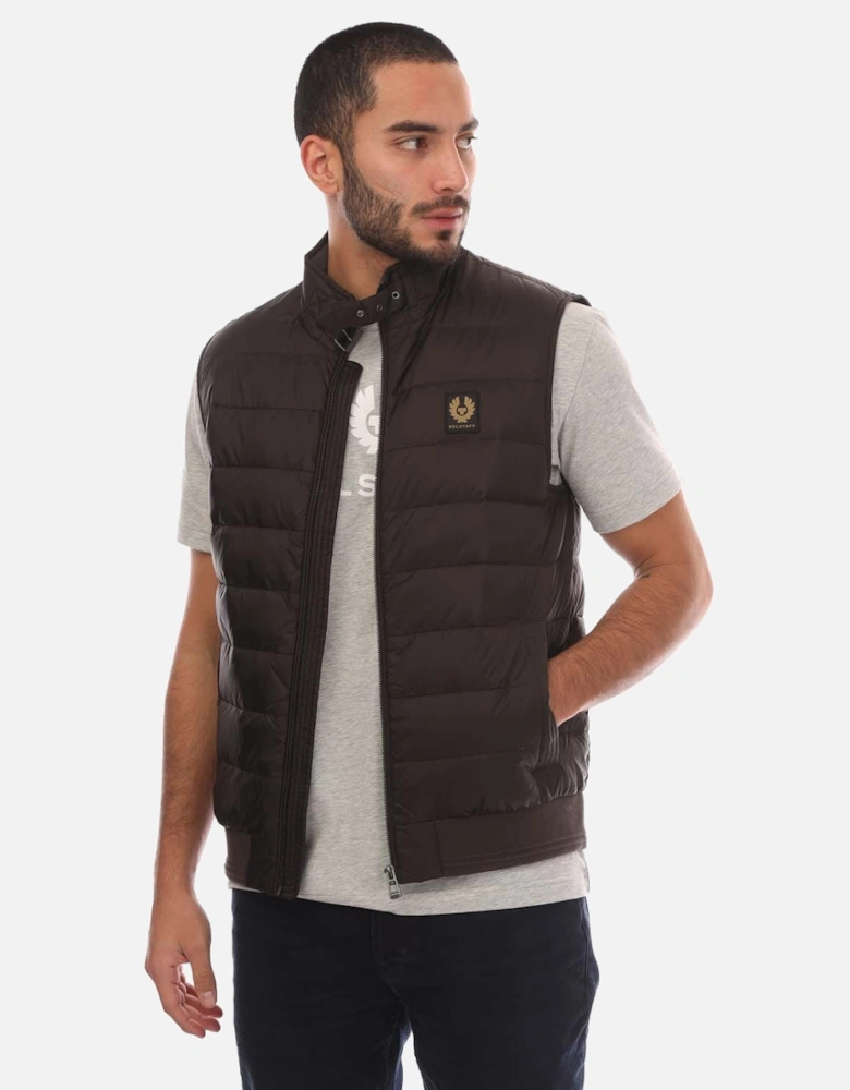 Down Filled Nylon Circuit Gilet