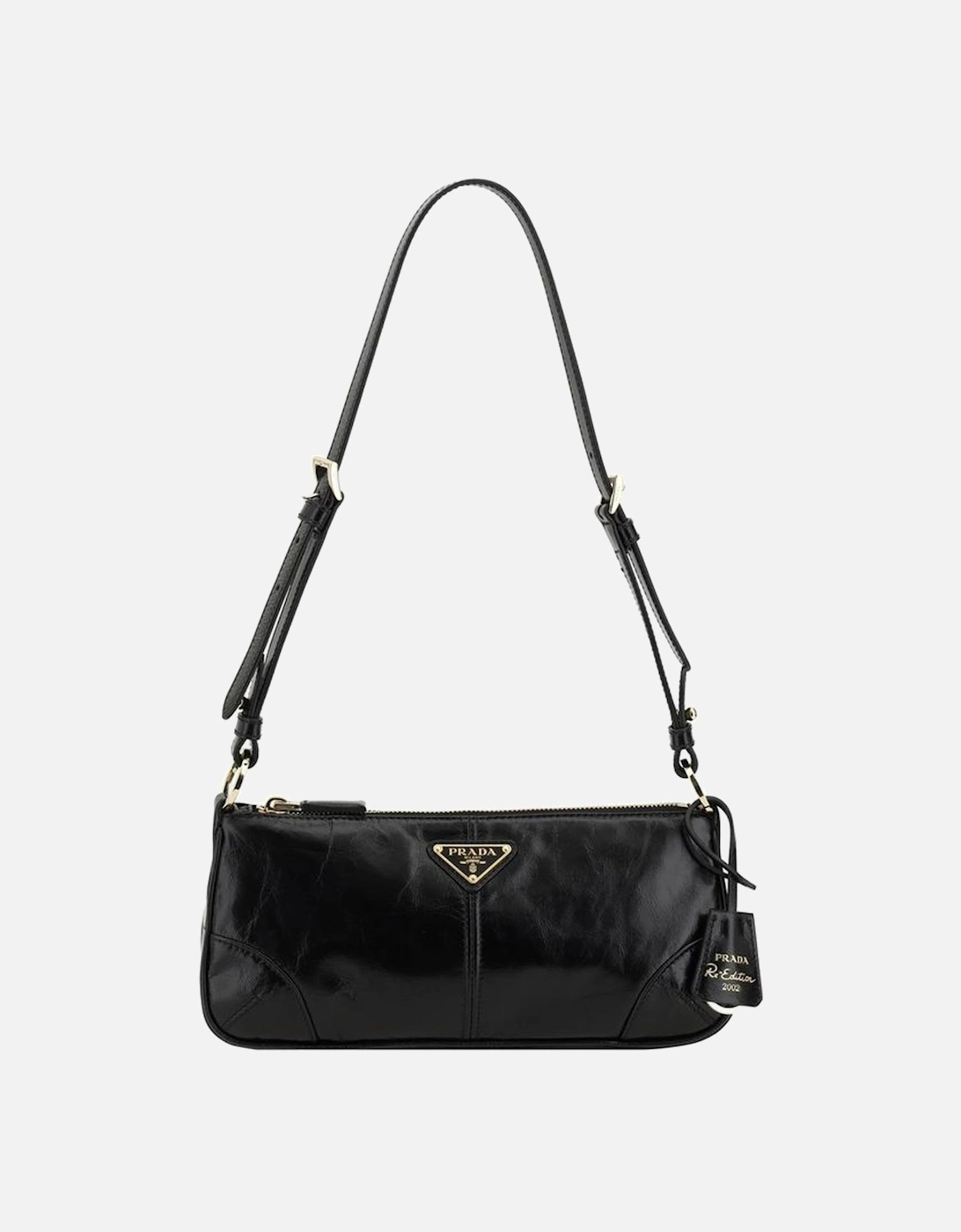 Re-Edition Leather Shoulder Bag with Removable Chain Handle Women -, 5 of 4