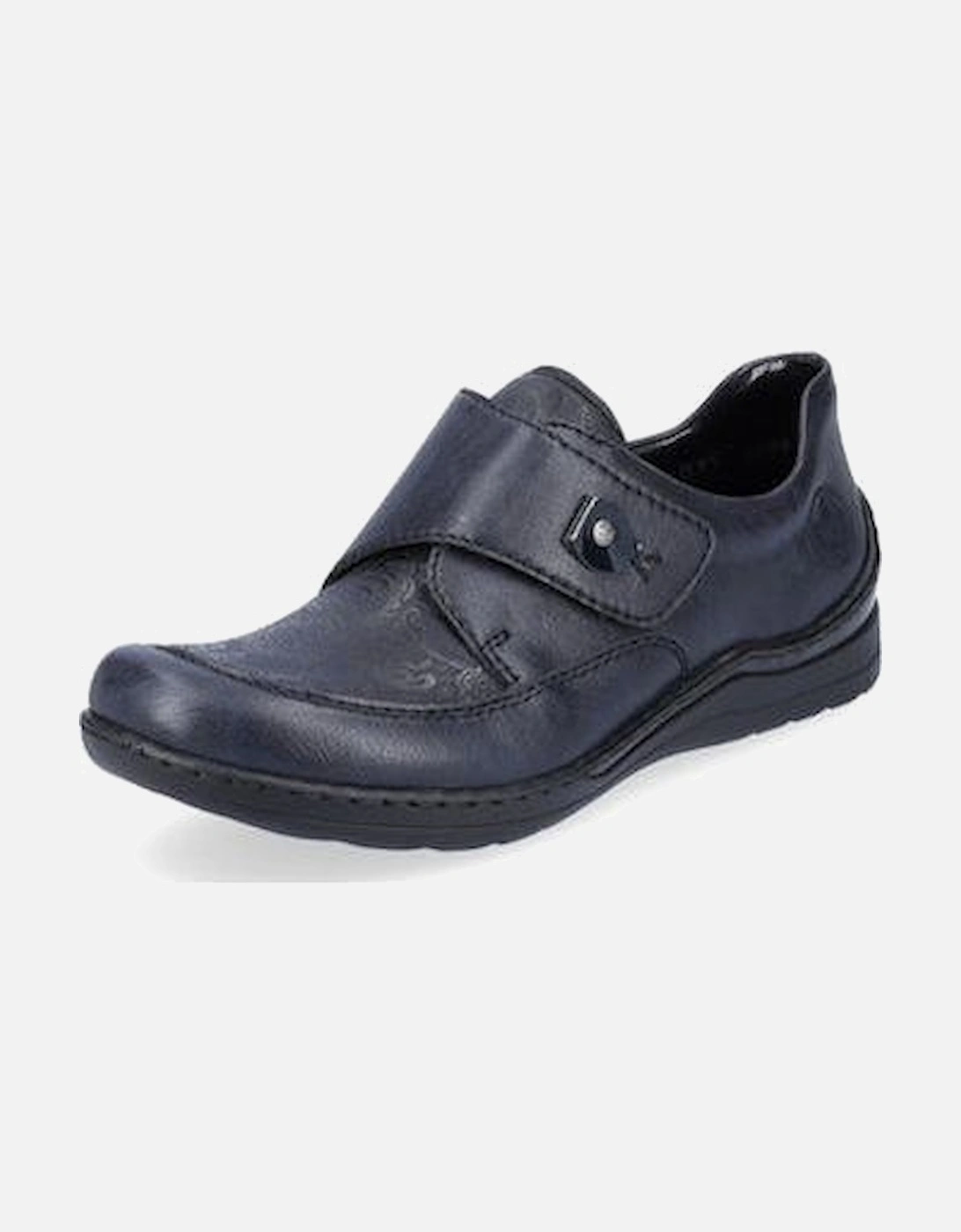 Ladies Shoes 48951-14 Navy, 6 of 5