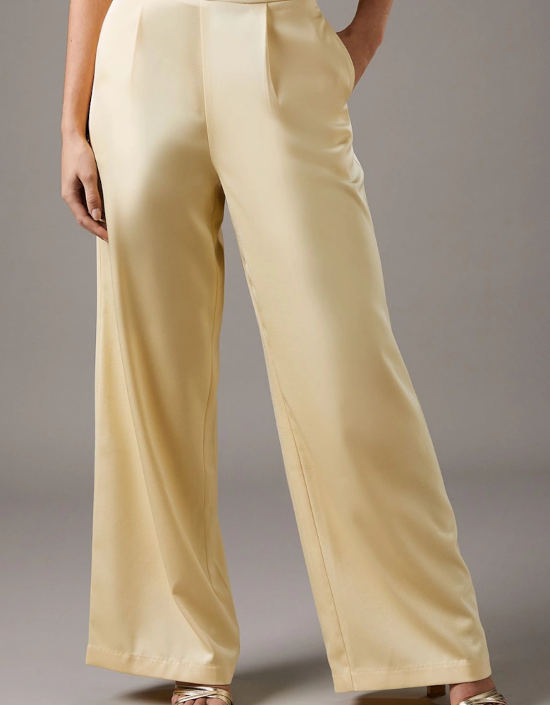 Satin Flare Trouser