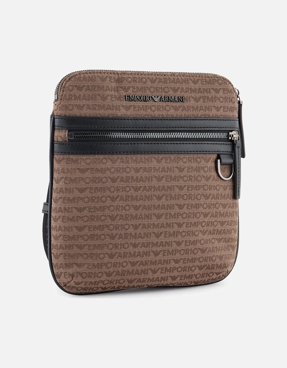 All Over Logo Messenger Bag Brown