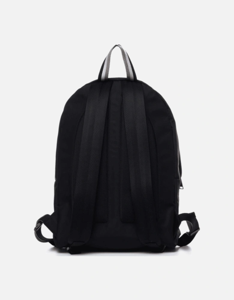 Catch 2.0 Tricolour Logo Nylon Black Backpack