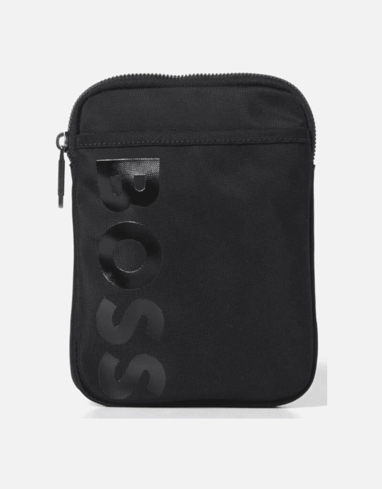 Nylon Black Reporter Bag