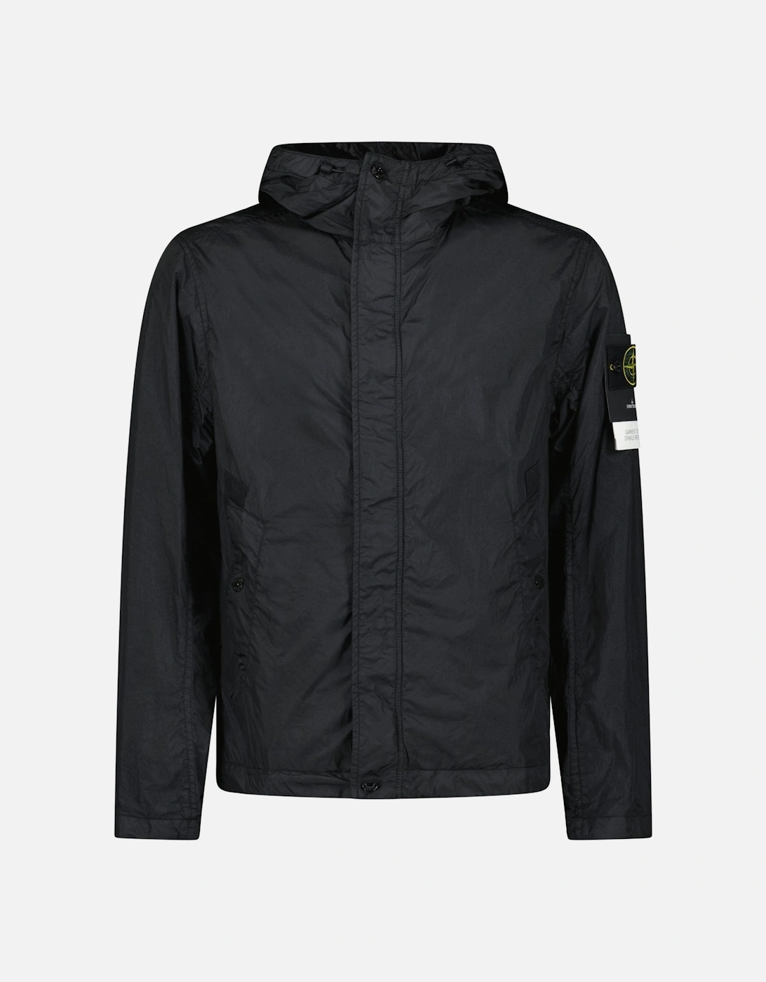 Crinkle Reps R-NY Hooded Jacket in Black, 5 of 4