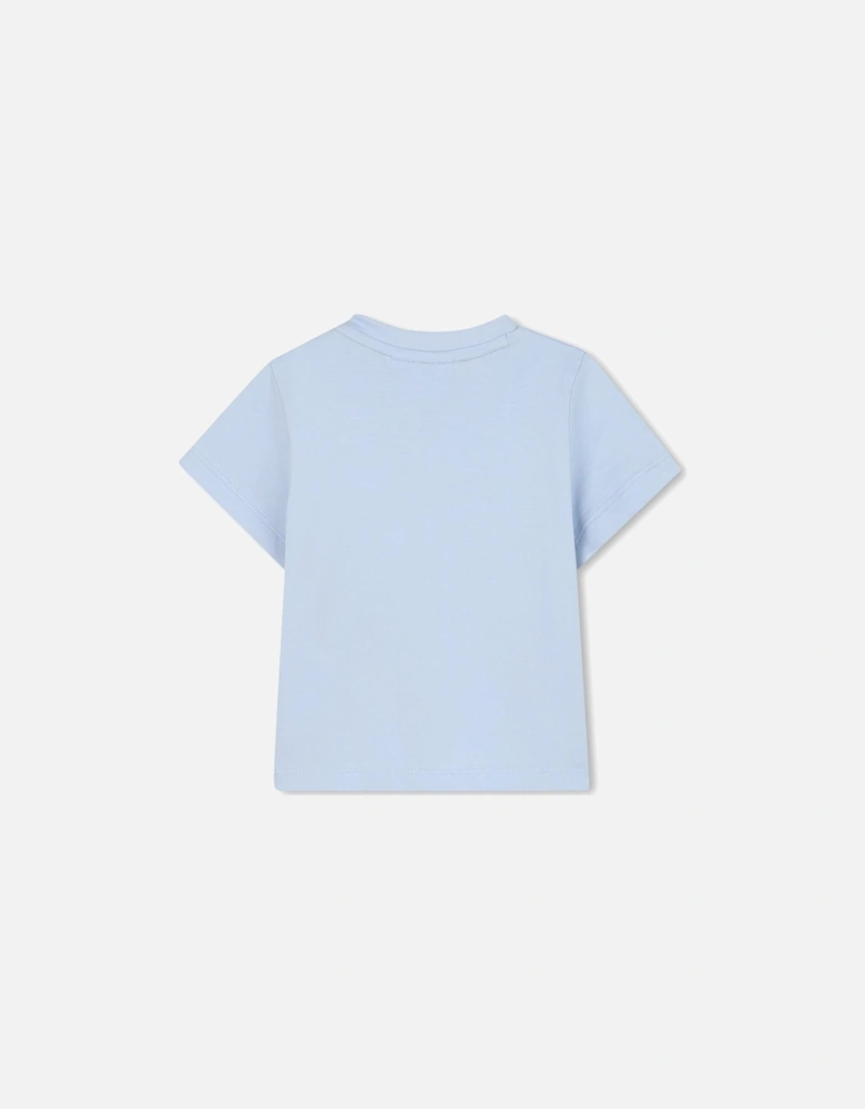 BOSS BABY/TODDLER SKY BLUE T SHIRT J52105