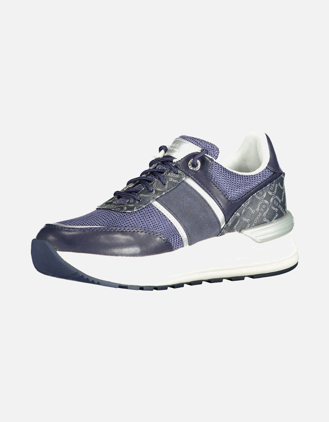 Logo-Embellished Lace-Up Sports Shoe with Contrasting Details Women -