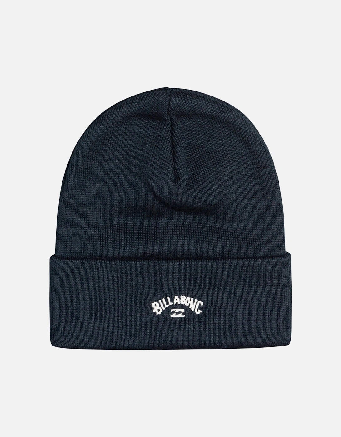 Mens Arch Fine Knit Cuffed Beanie Hat, 2 of 1