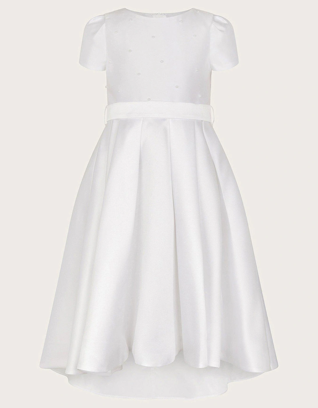 Girls Henrietta Scatter Dress - White, 2 of 1