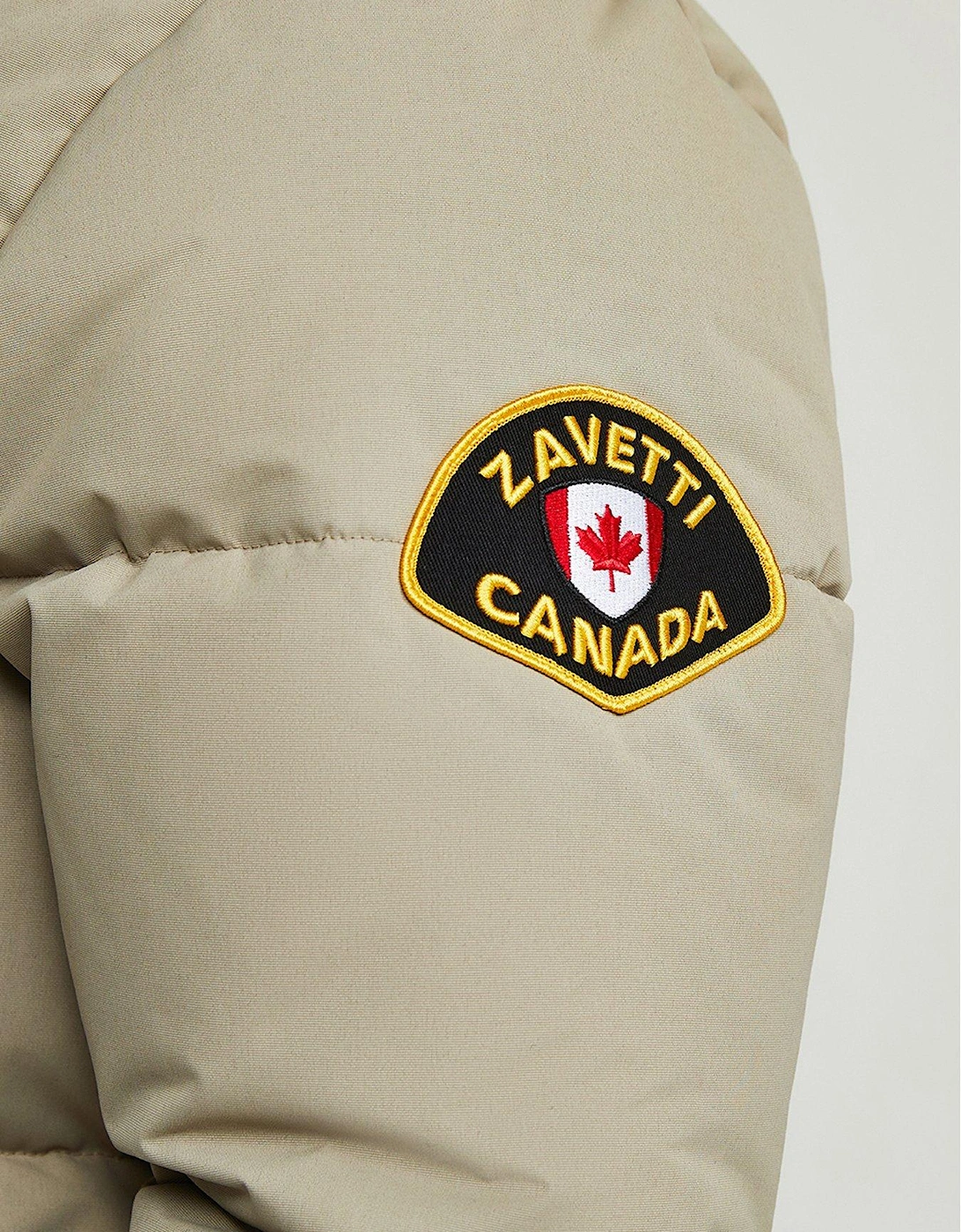 Aylmer Bomber Parka Coat - Silver Sage