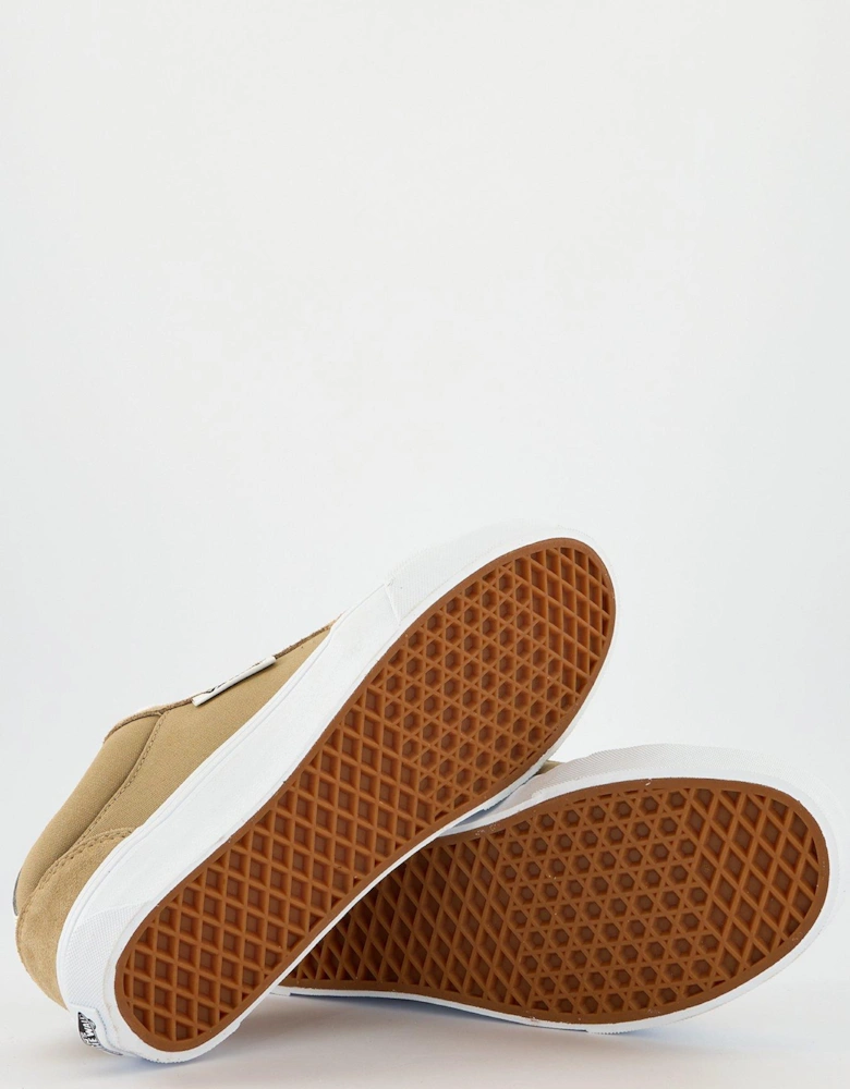 Men's Chukka Push Trainers - Beige