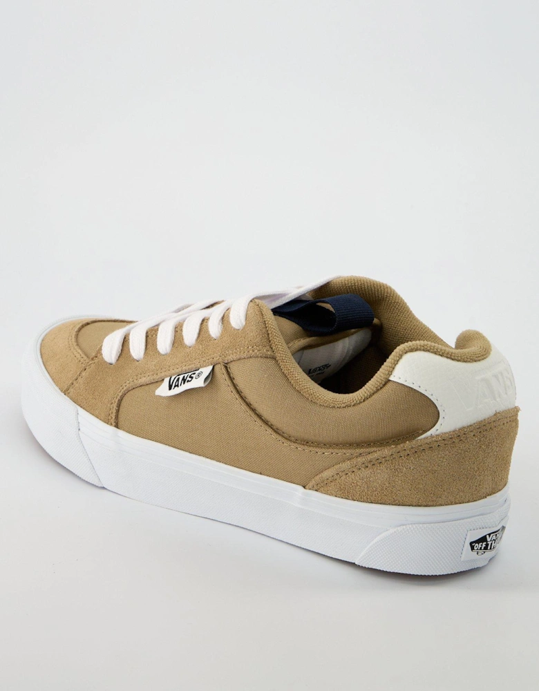 Men's Chukka Push Trainers - Beige