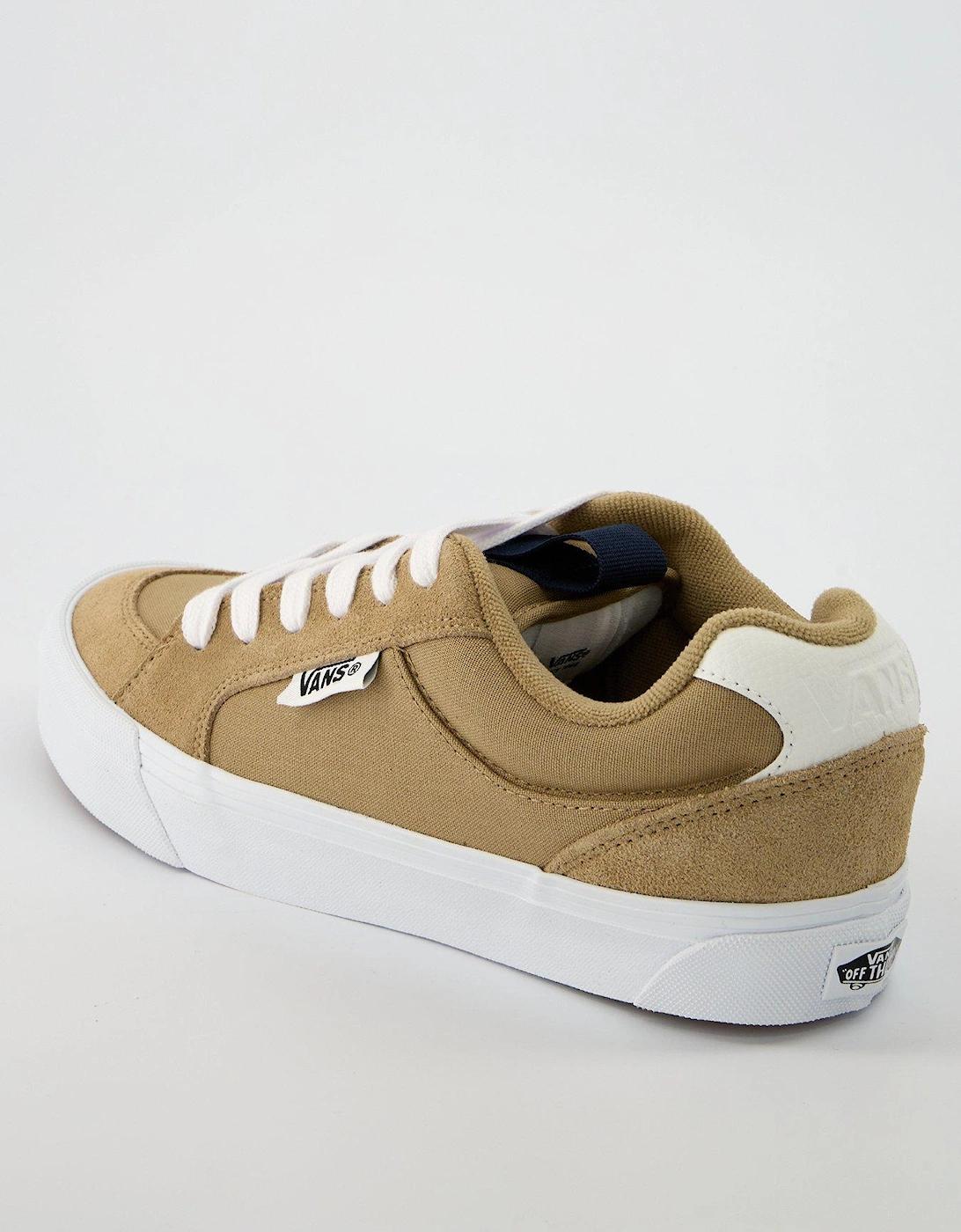 Men's Chukka Push Trainers - Beige