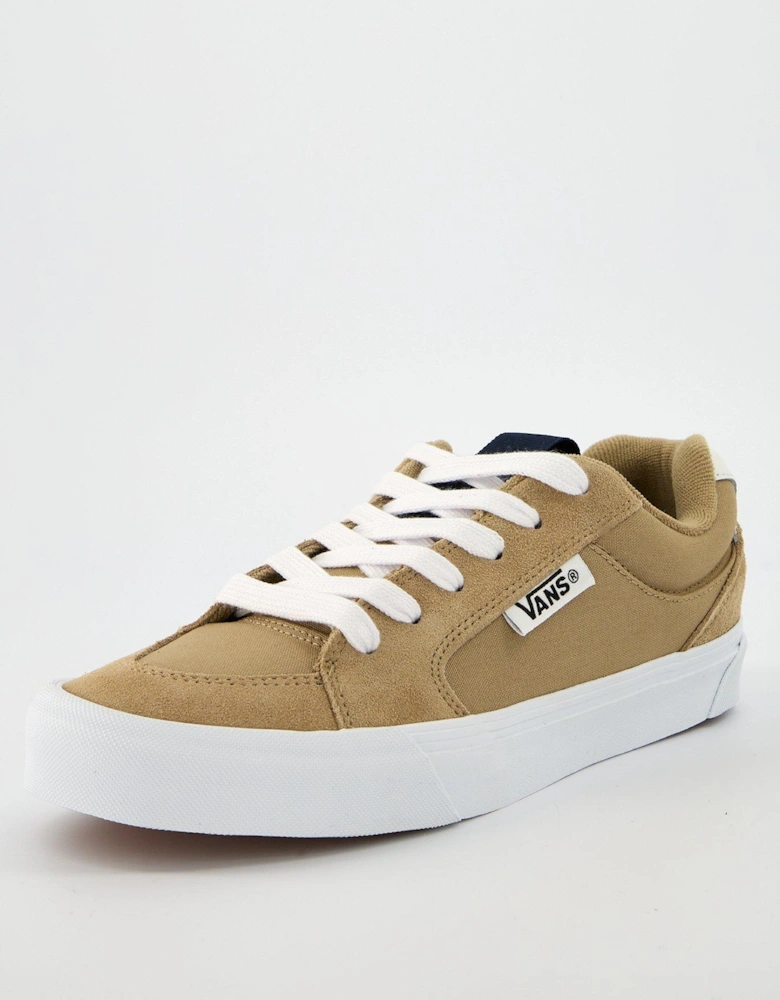 Men's Chukka Push Trainers - Beige
