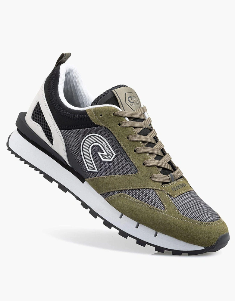 Altius Metallic Mesh Trainers - Grey