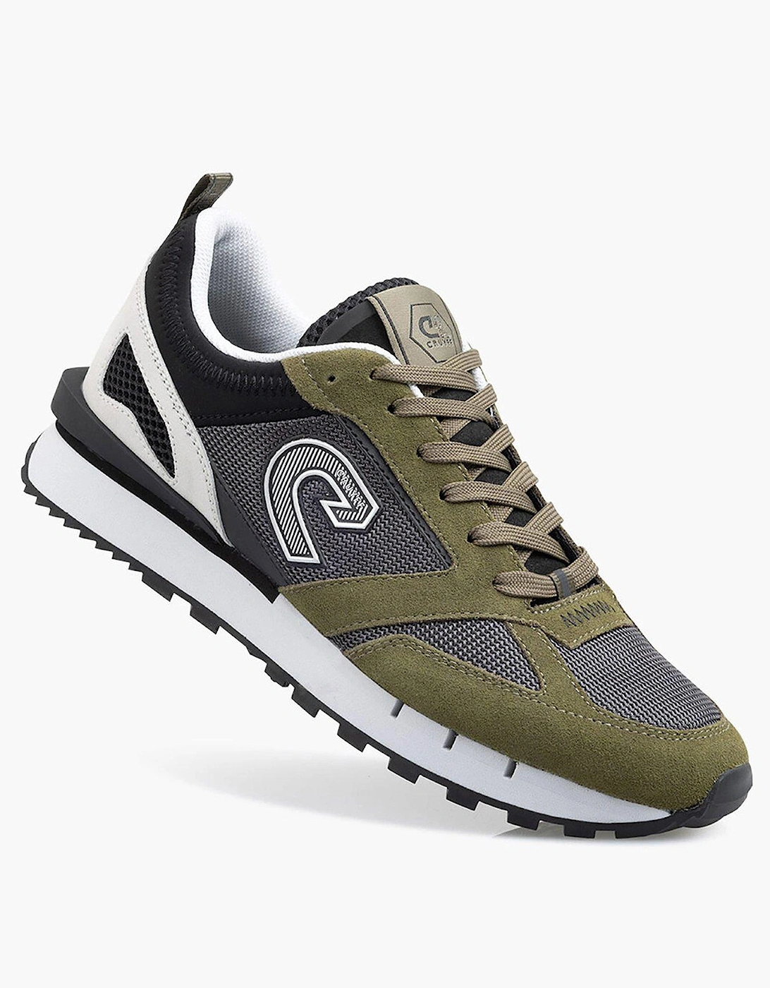 Altius Metallic Mesh Trainers - Grey