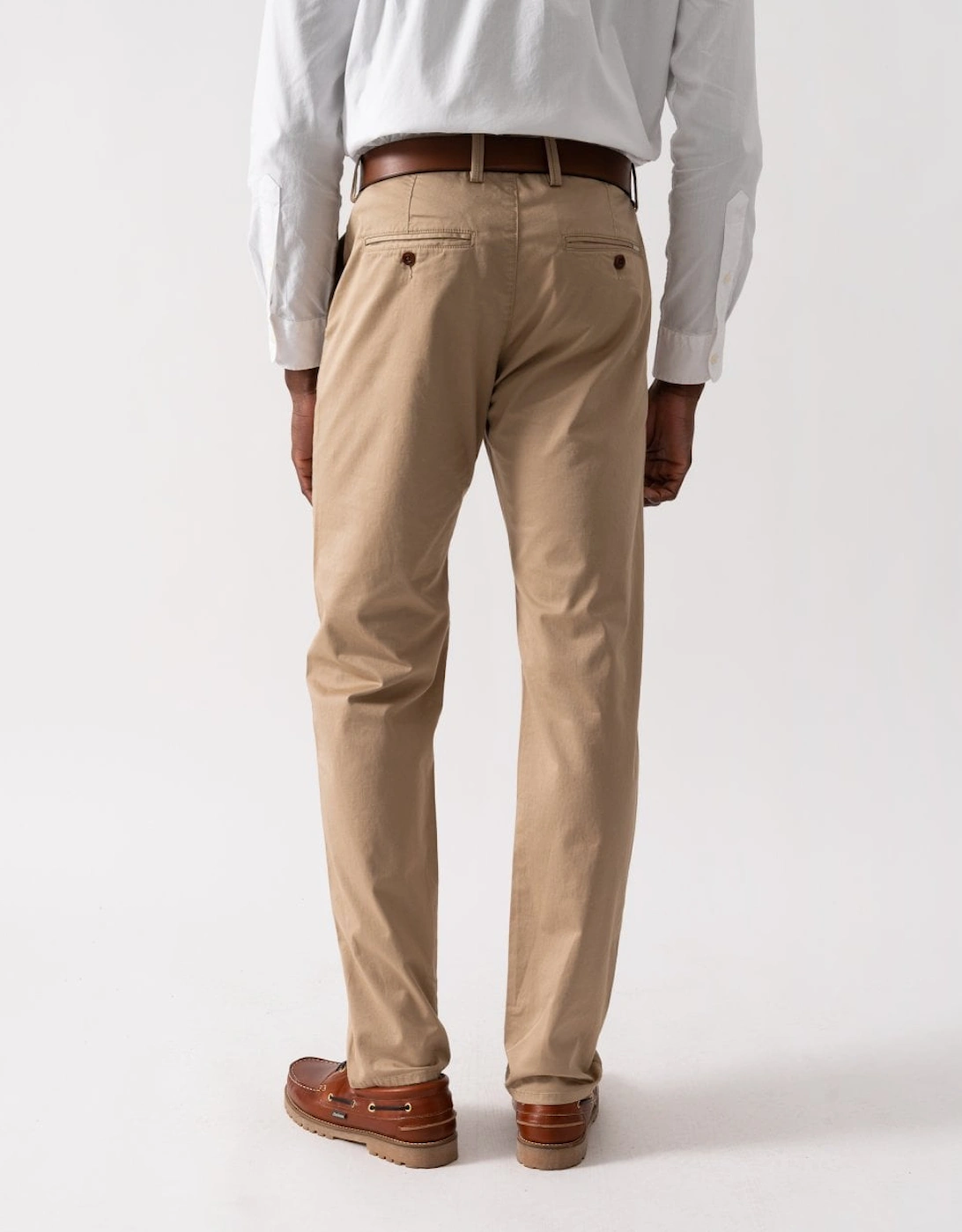 Mens Regular Fit Twill Chinos