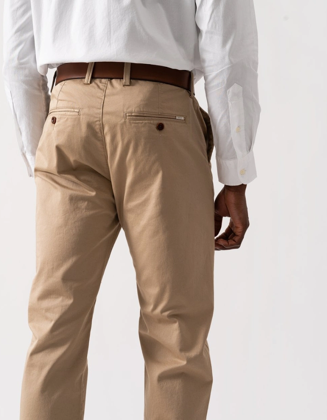 Mens Regular Fit Twill Chinos