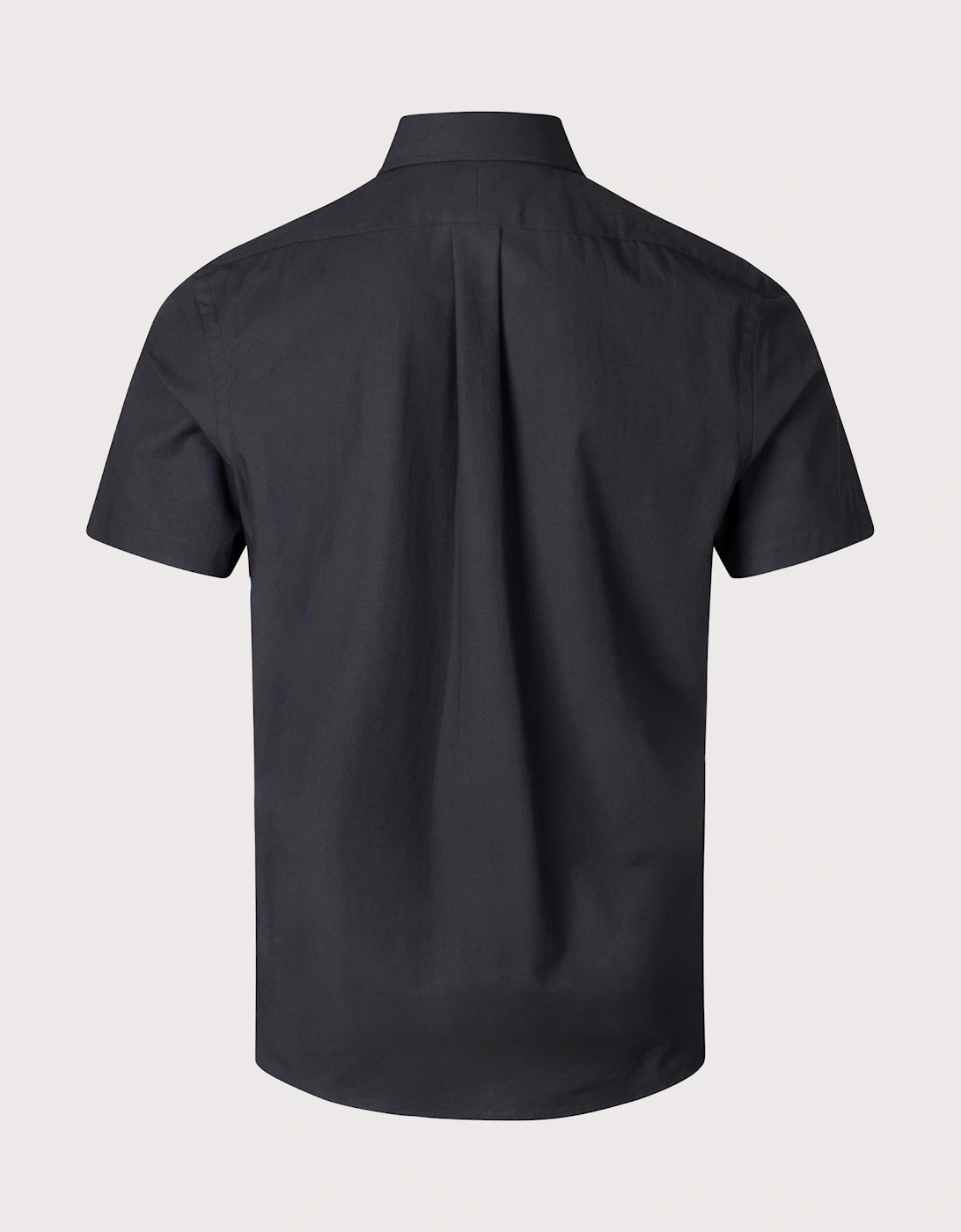 Custom Fit Short Sleeve Stretch Poplin Shirt