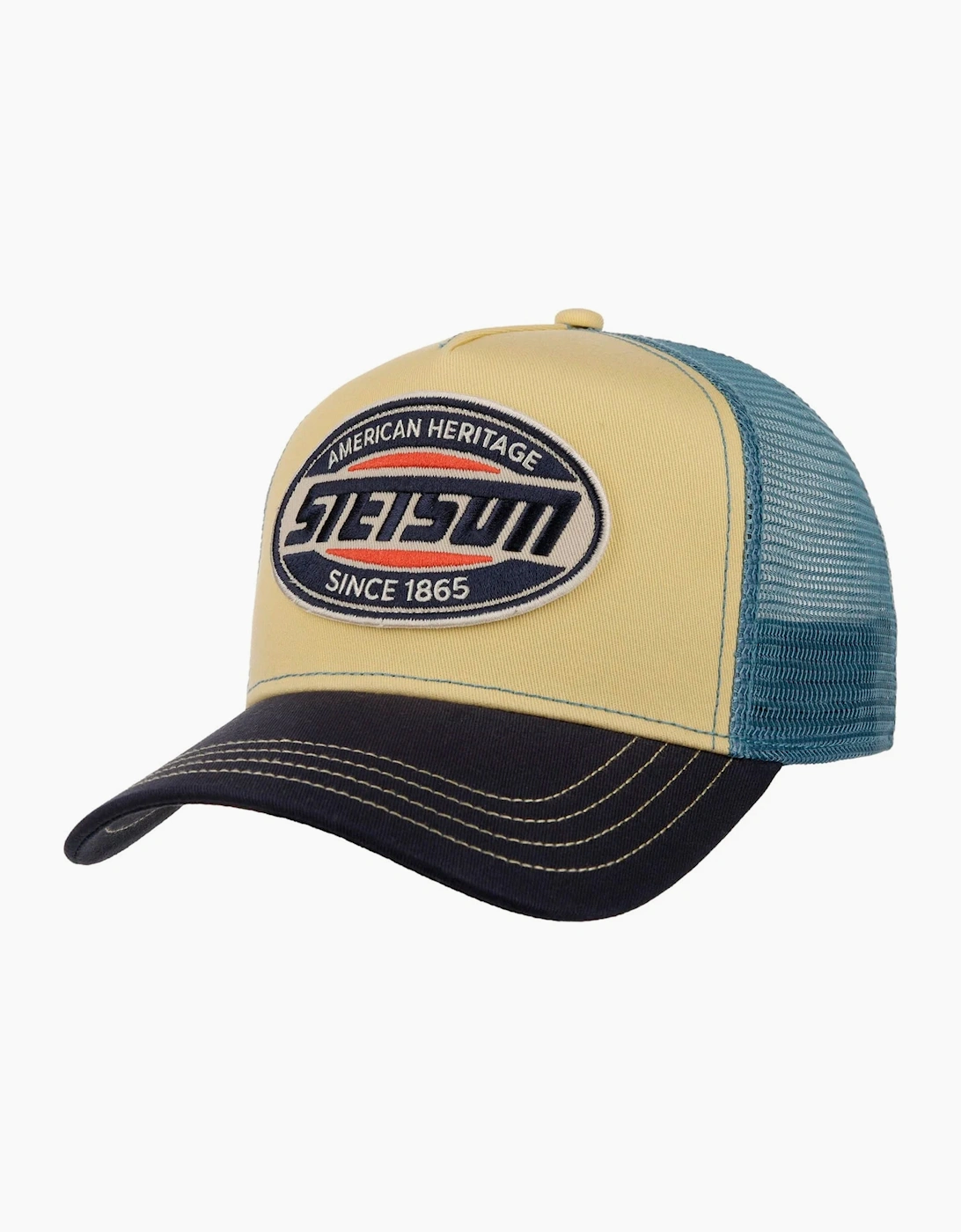 Stetson Men's Yellow Trucker Cap