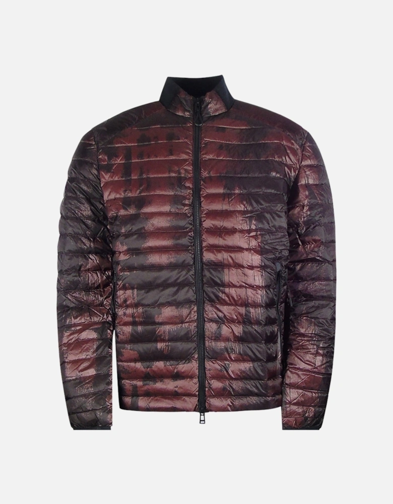 Abstract Airframe Lava Red Down Filled Jacket