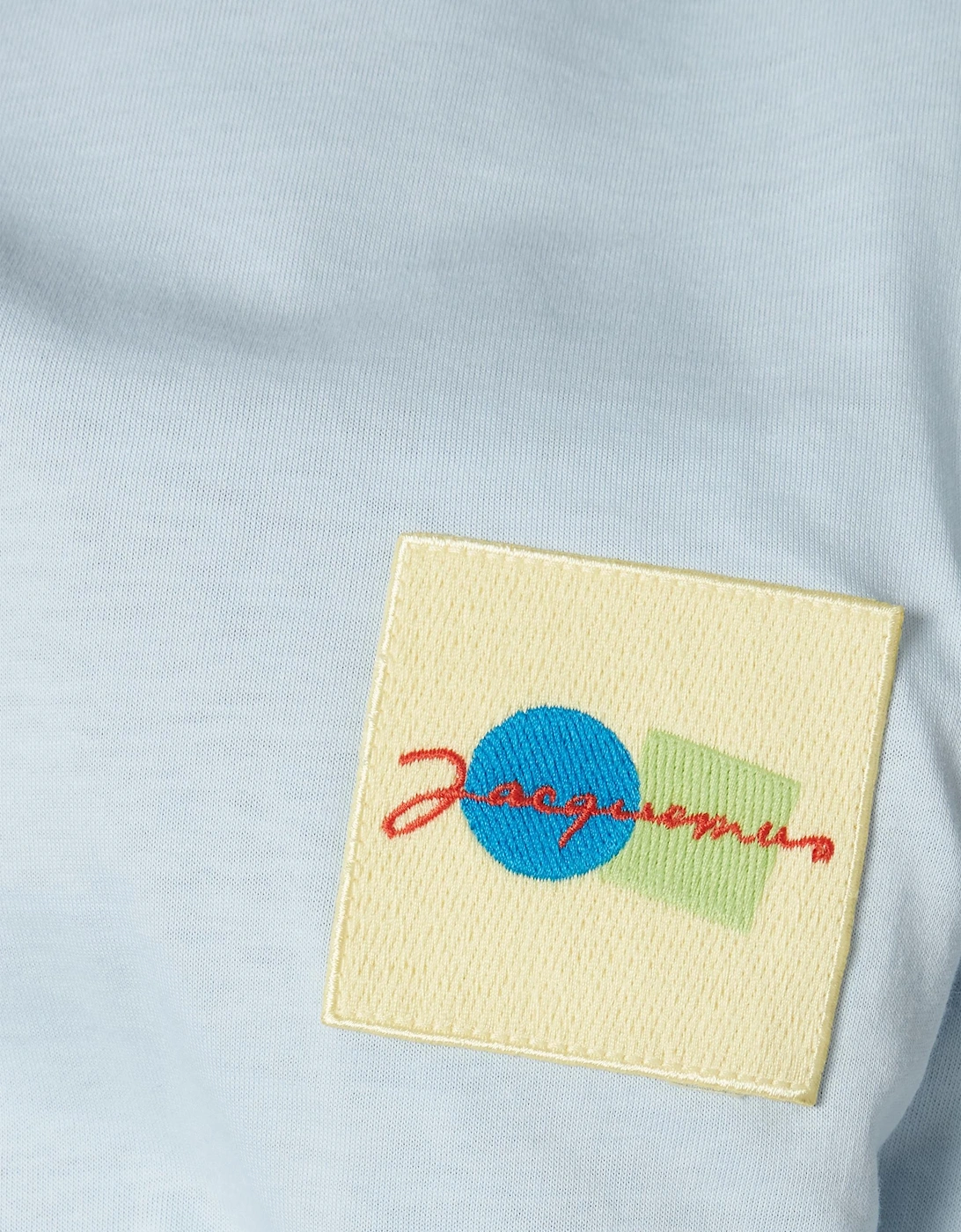 Noli Logo Patch T-Shirt in Blue