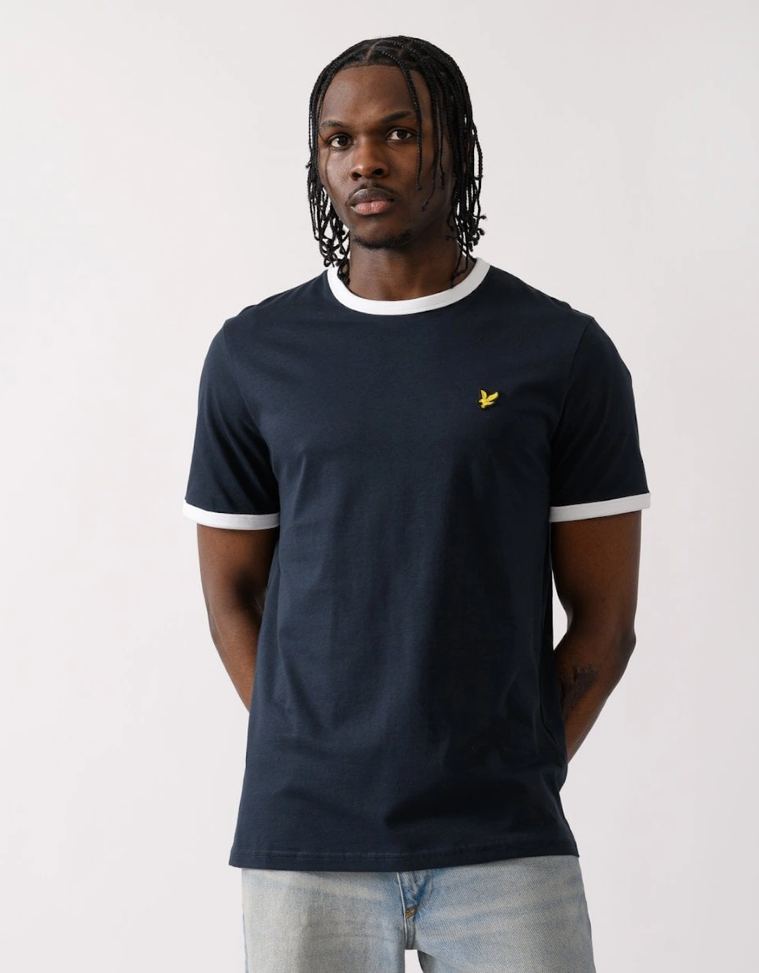 Lyle & Scott Mens Ringer Mens T-shirt, 5 of 4