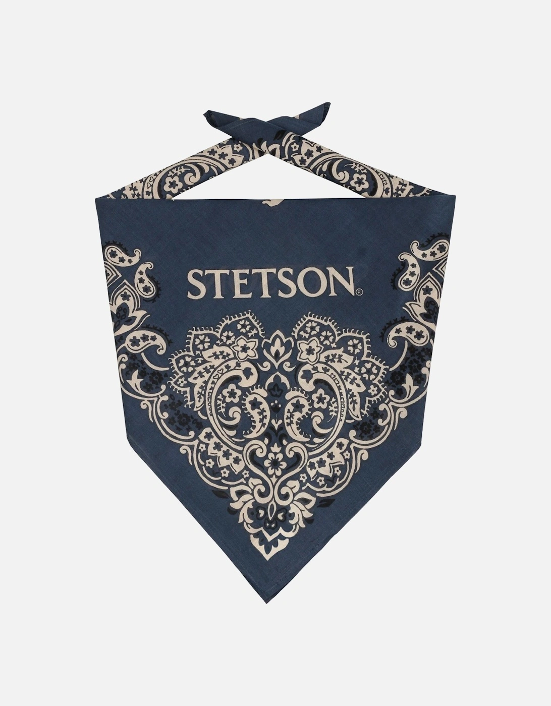 Men's Stetson Paisley Bandana - Blue