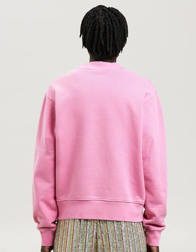 BOX LOGO SWEATSHIRT PINK