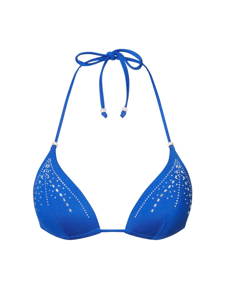 Summer Siren Soft Bikini Top - Blue