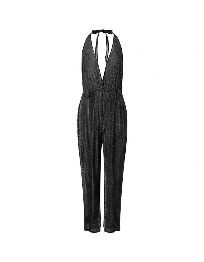 Shimmering Sands Jumpsuit - Black