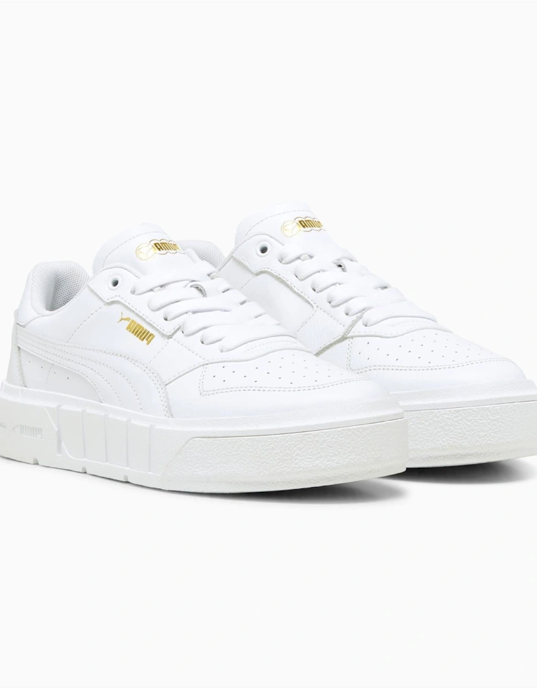 Cali Court Leather Women's White Trainers