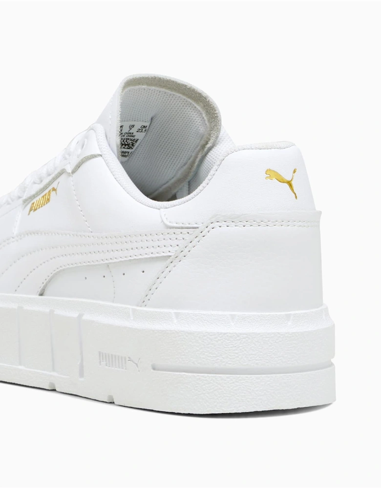 Cali Court Leather Women's White Trainers