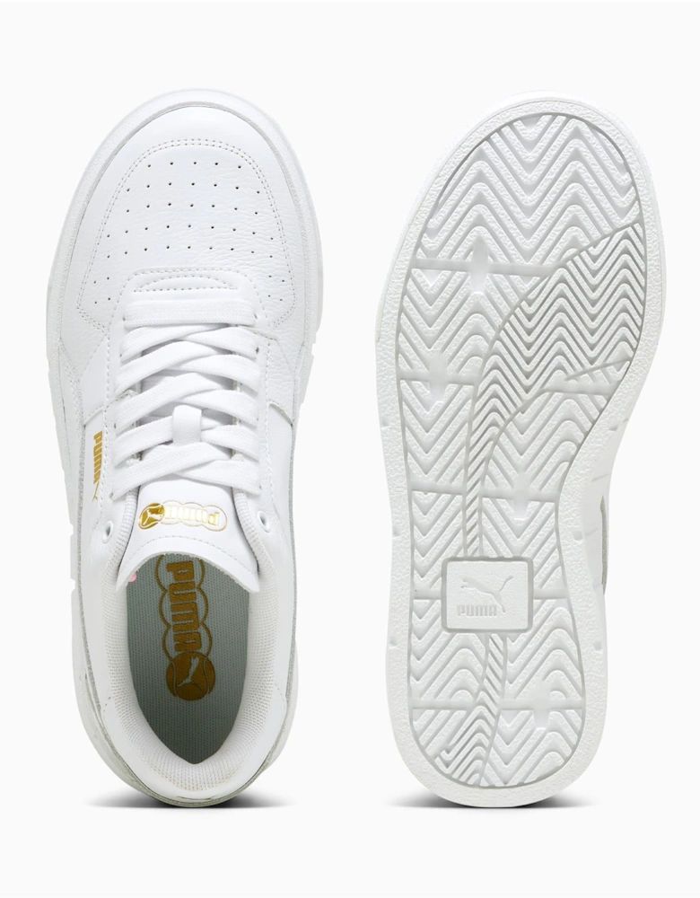 Cali Court Leather Women's White Trainers