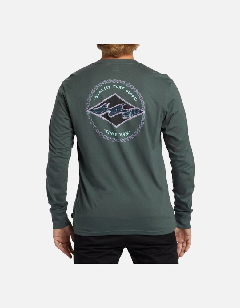 Mens Rotor Dimond Long Sleeve T-Shirt