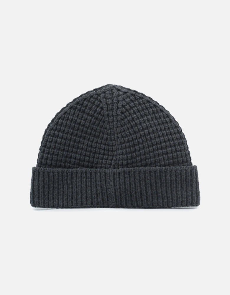 Compass Patch S00C9 Waffle Hat Grey