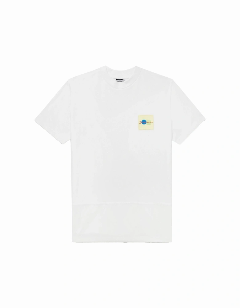 Noli Logo Patch T-Shirt in White