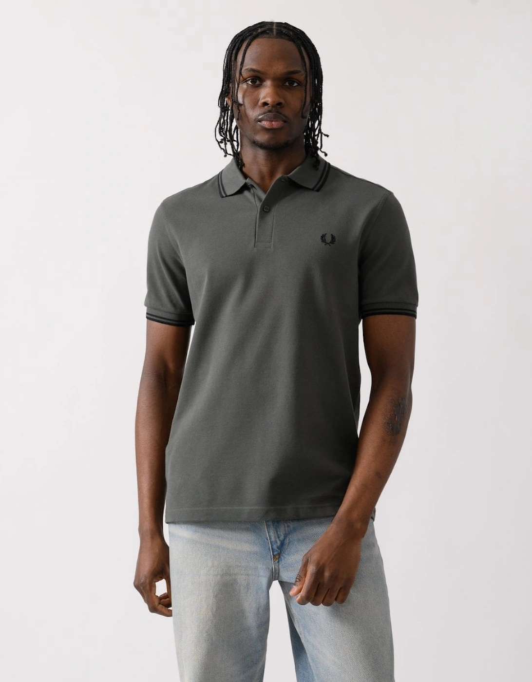 Mens Twin Tipped Signature Polo Shirt, 5 of 4