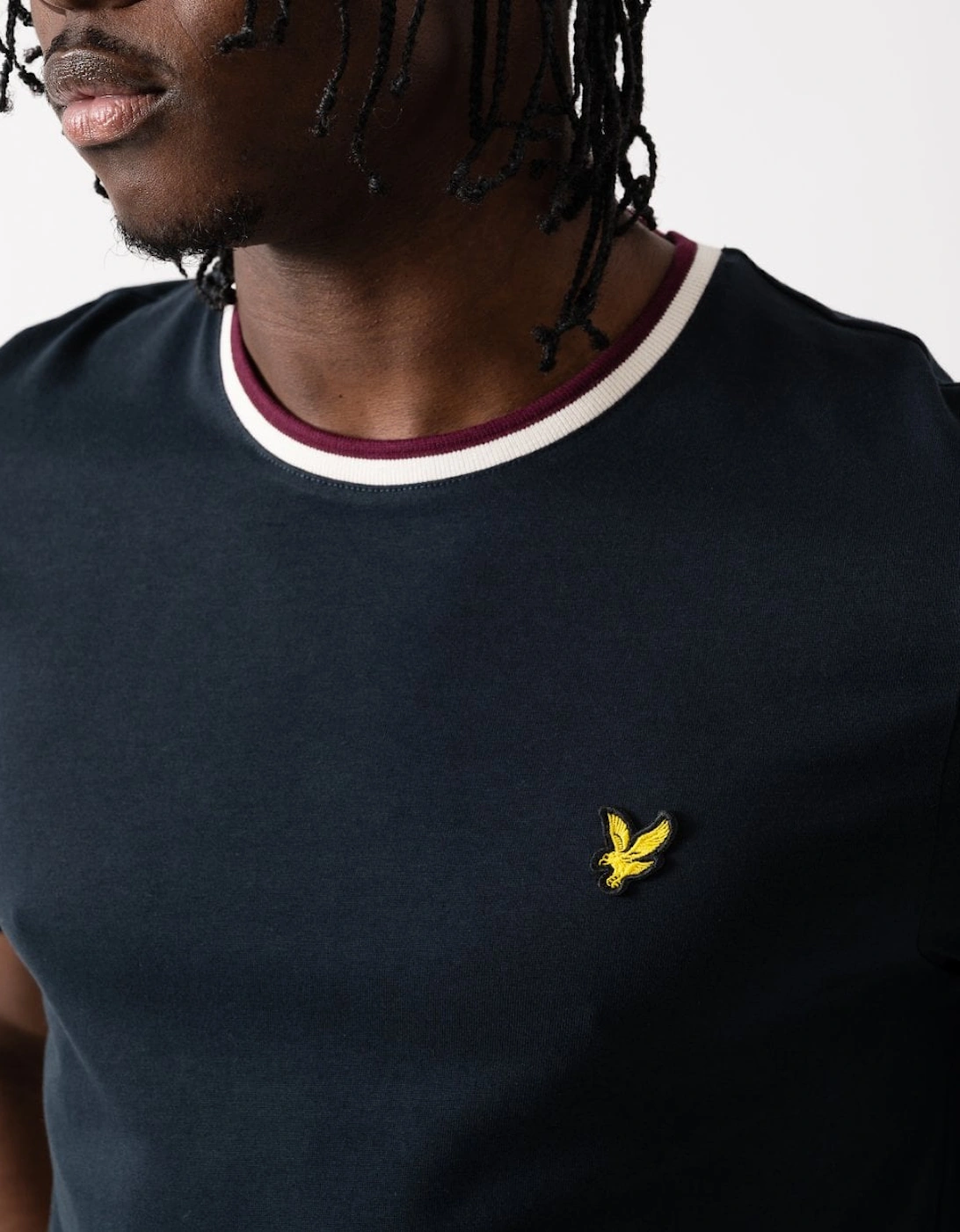 Lyle & Scott  Half Tipped Mens T-shirt