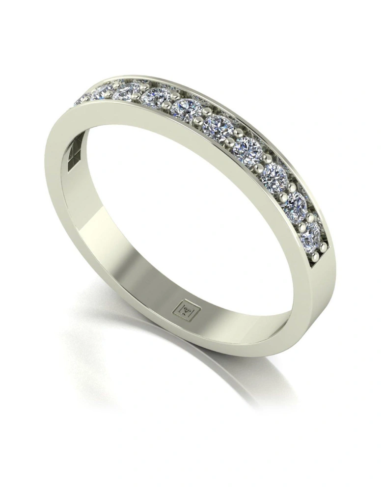 Lady Lynsey Platinum 0.33ct Total Eq Eternity Ring