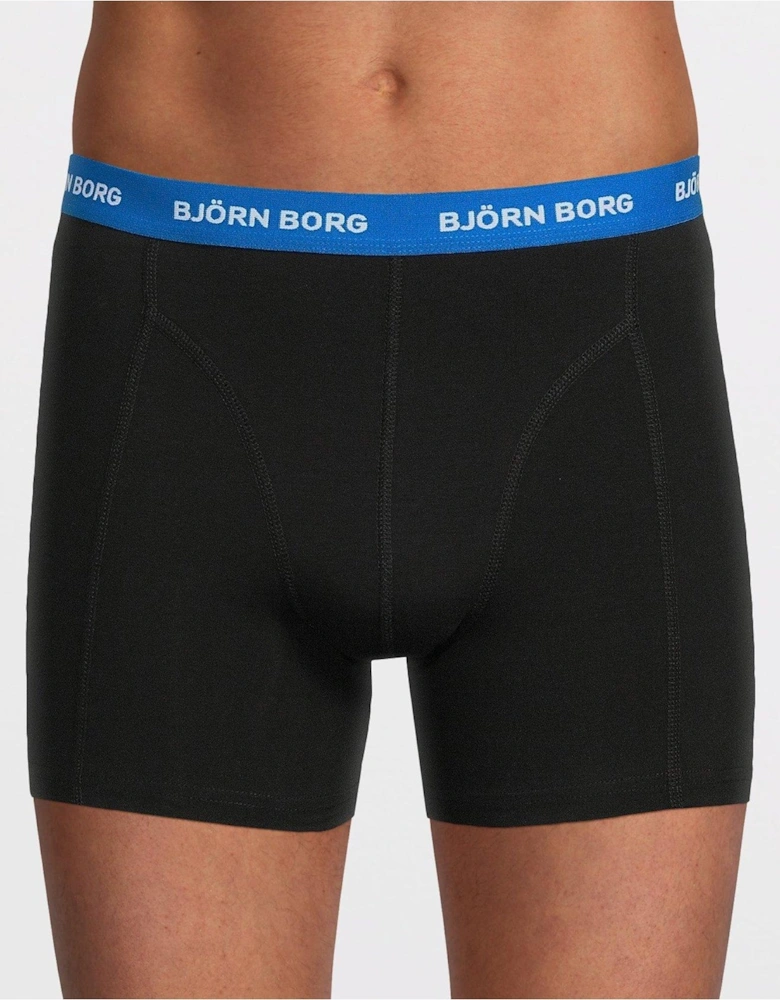 Mens Cotton Stretch Boxer 3 Pack -Multi