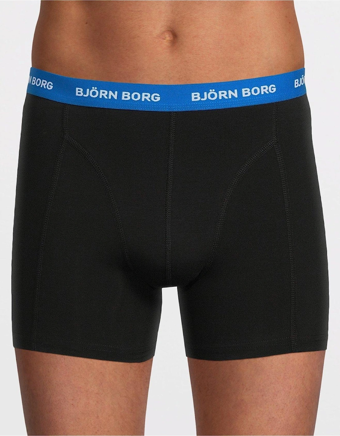 Mens Cotton Stretch Boxer 3 Pack -Multi