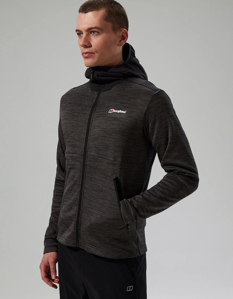 Mens Thraskii Hooded Jacket - Light Grey