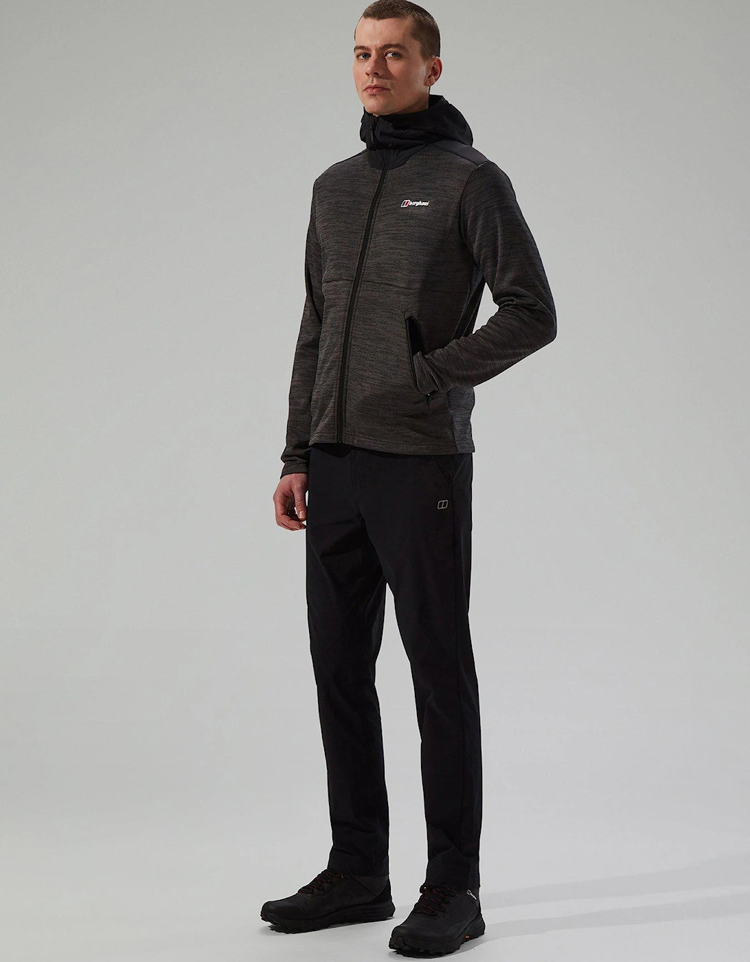 Mens Thraskii Hooded Jacket - Light Grey