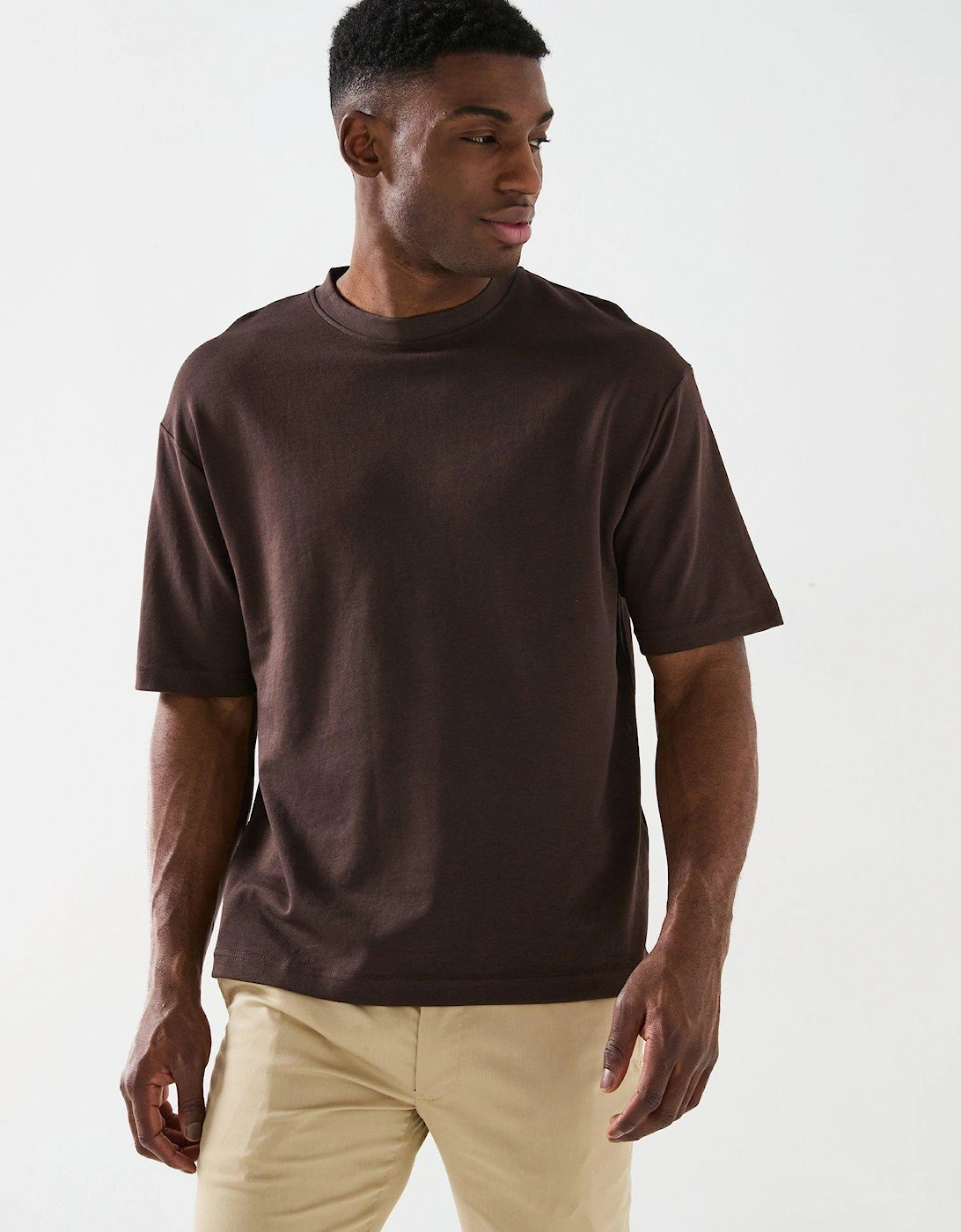 Oscar Short Sleeve T-Shirt - Dark Brown, 7 of 6