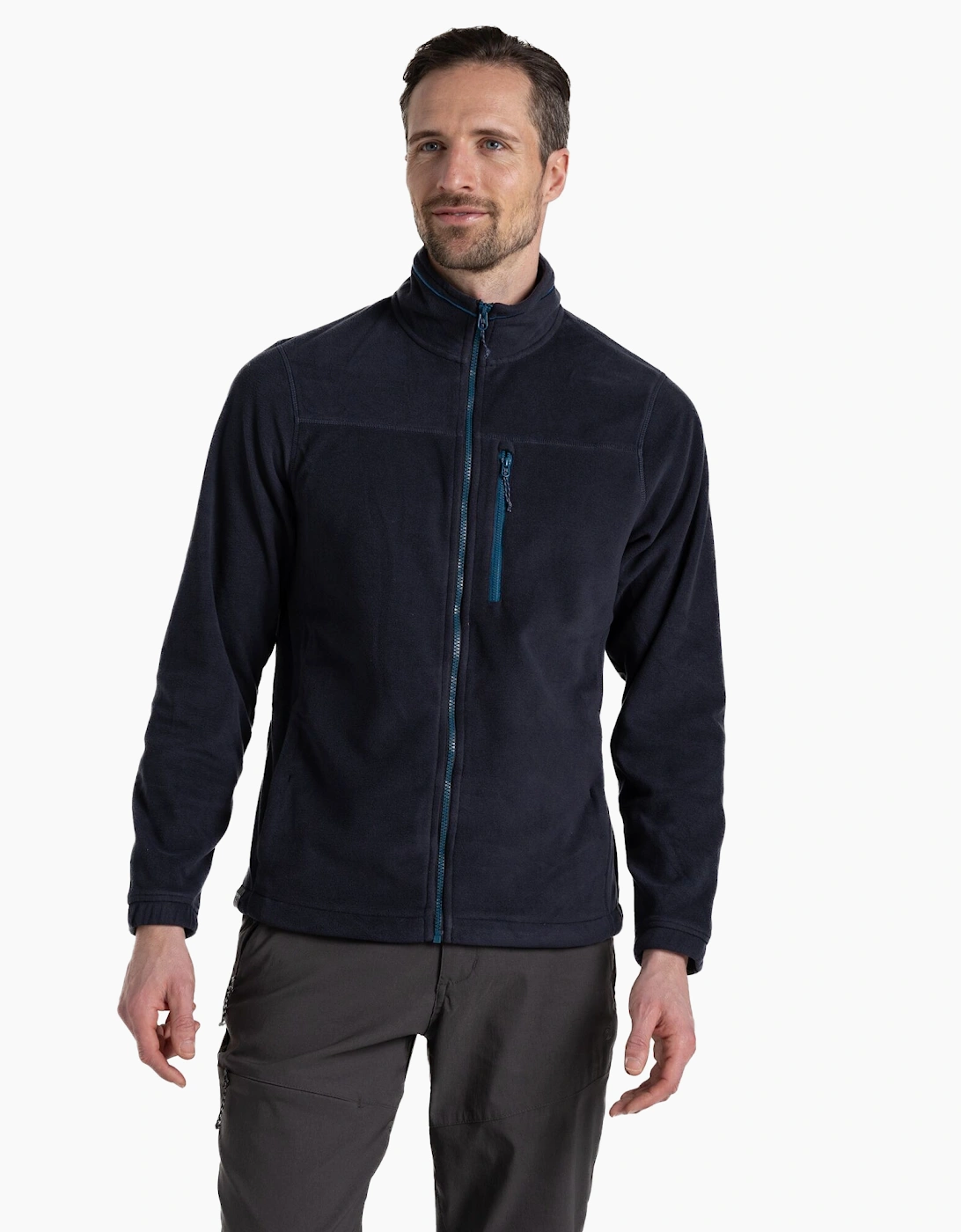 Men's Craghoppers Mens Corey Plus II Insulated Fleece Jacket - Navy - Size: L