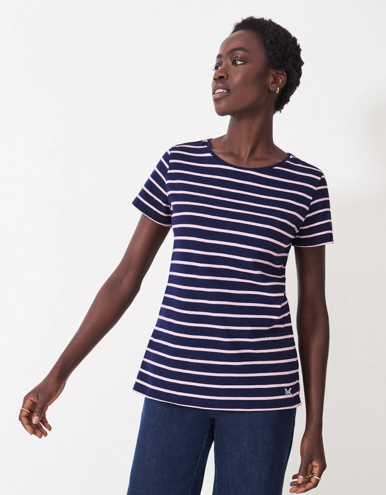 Breton Striped T-Shirt - Navy