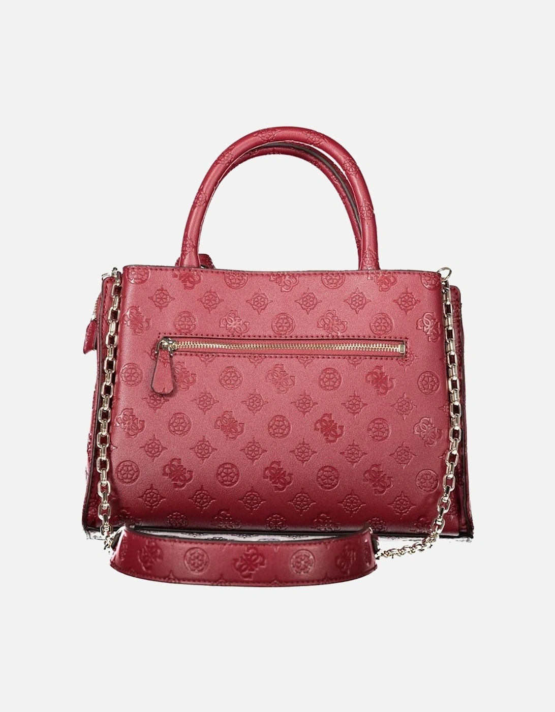 Jeans Marciano Satchel Embossed Logo HWVG78 80230 Women Red Handbags