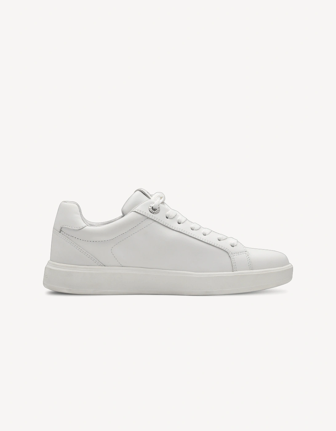 Women's 1-23709-44-100 Lace-up Trainer White