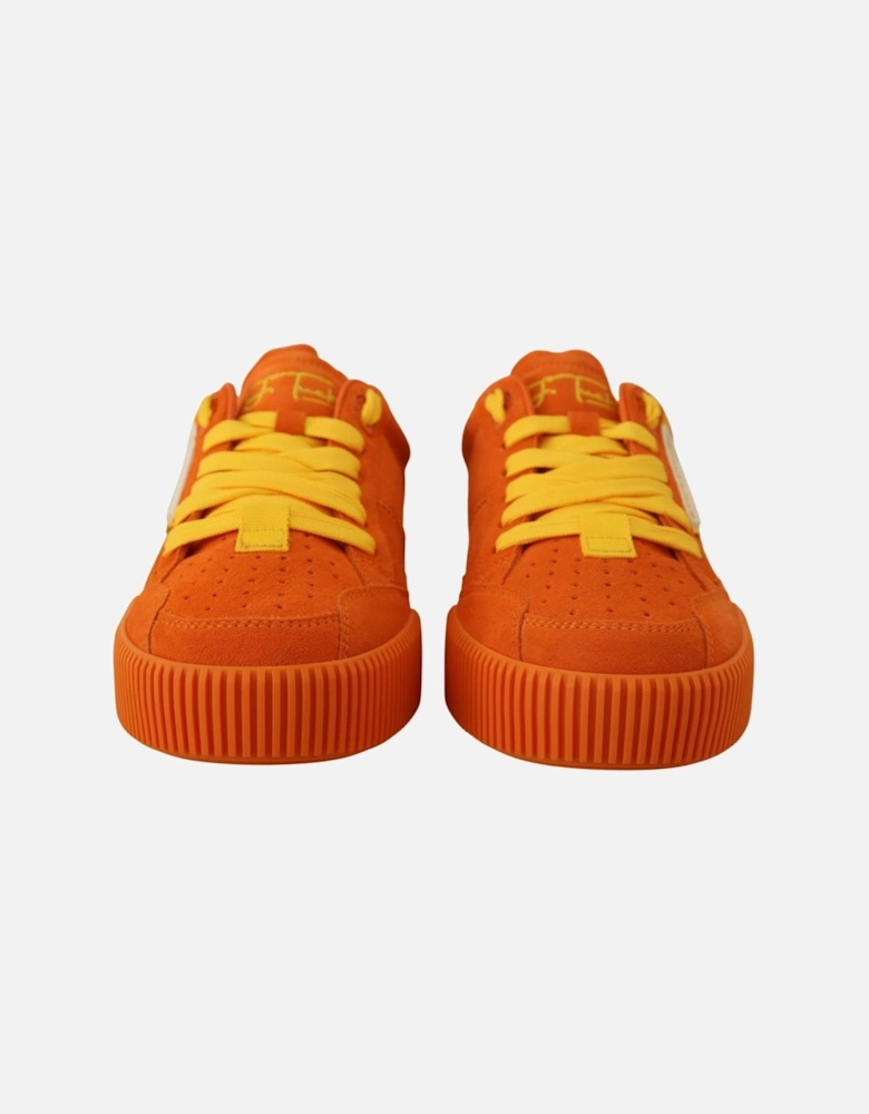 Portofino Suede Sneakers Orange Women