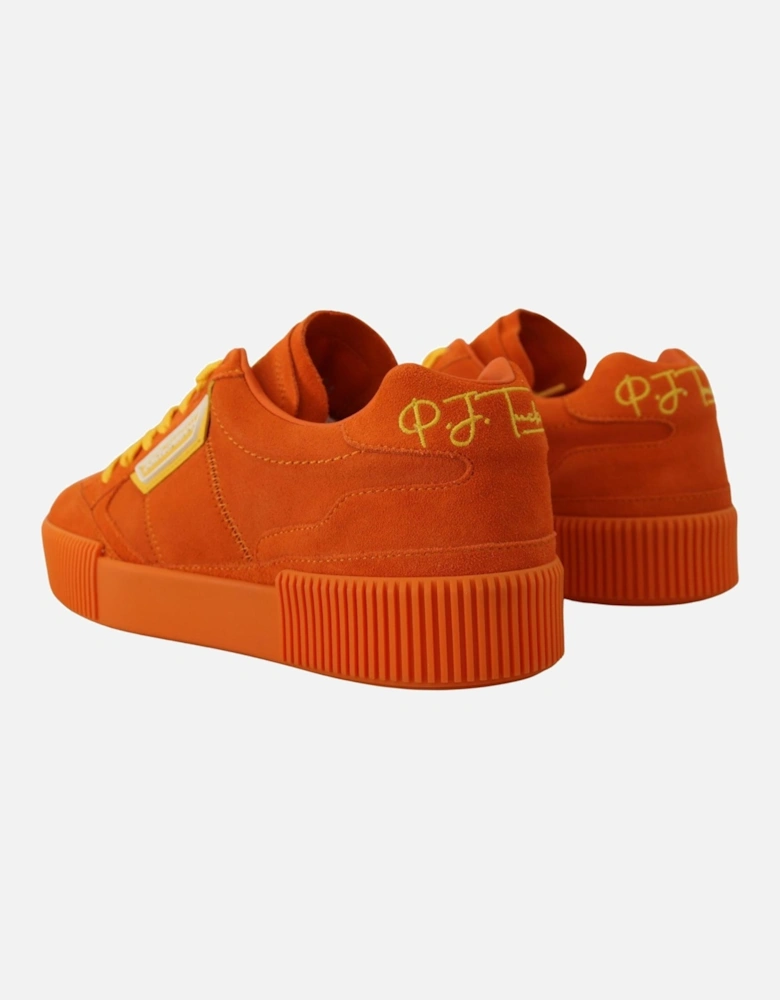 Portofino Suede Sneakers Orange Women